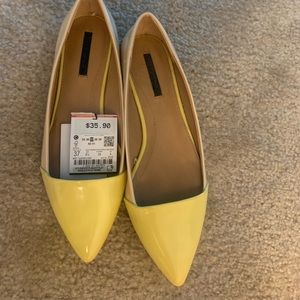 Zara two tone flats